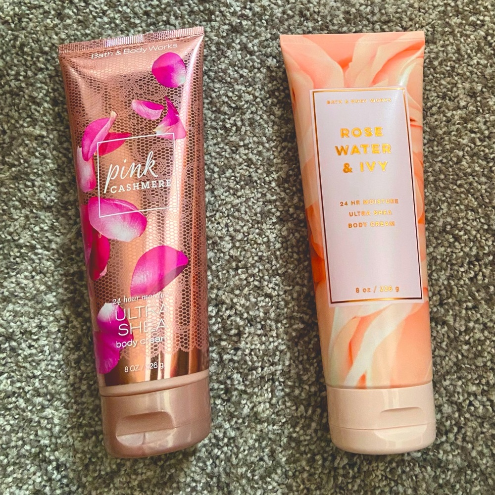 Bath & Body Works body cream bundle